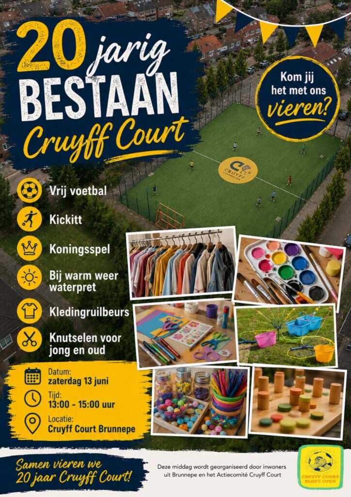 20 jaar Cruyff Court Brunnepe!